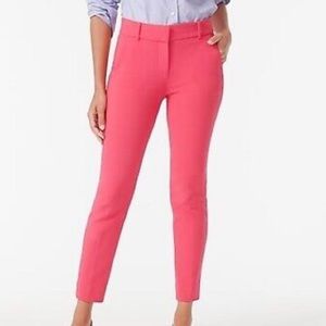 J. Crew Cameron perfecting pockets pink pants size 8